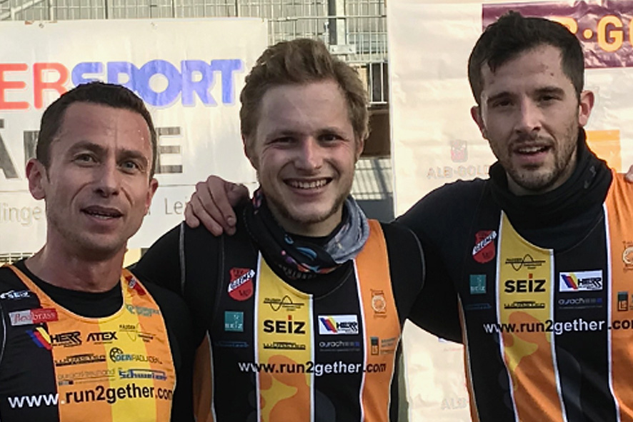 Von links: Andreas Schindler, Luca Hauser und Tobias Stanienda.