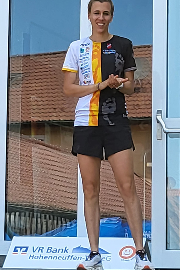 Corinna Coenning, die neue baden-württembergische Berglaufmeisterin